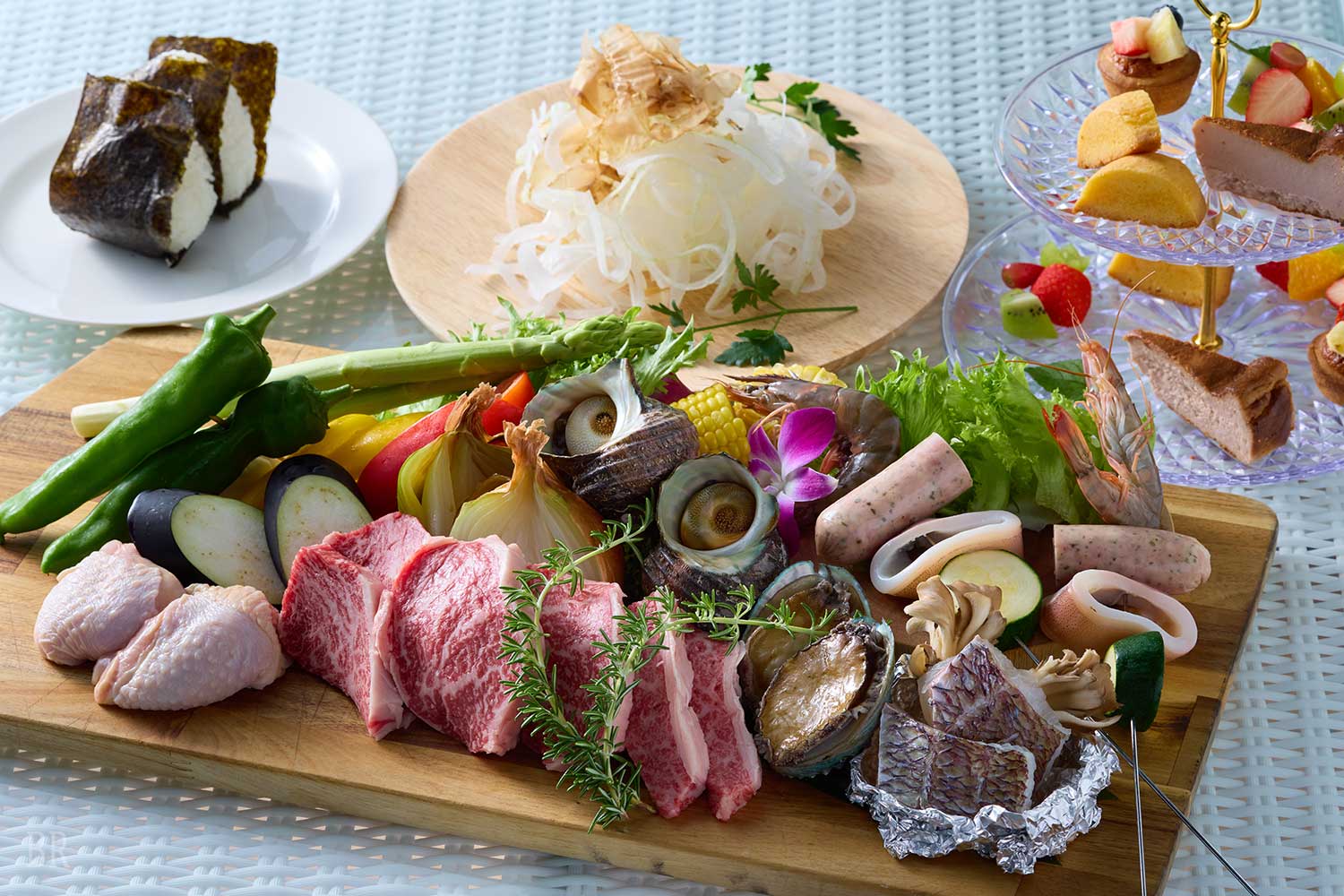 BBQ of Marbled Awaji Beef Loin