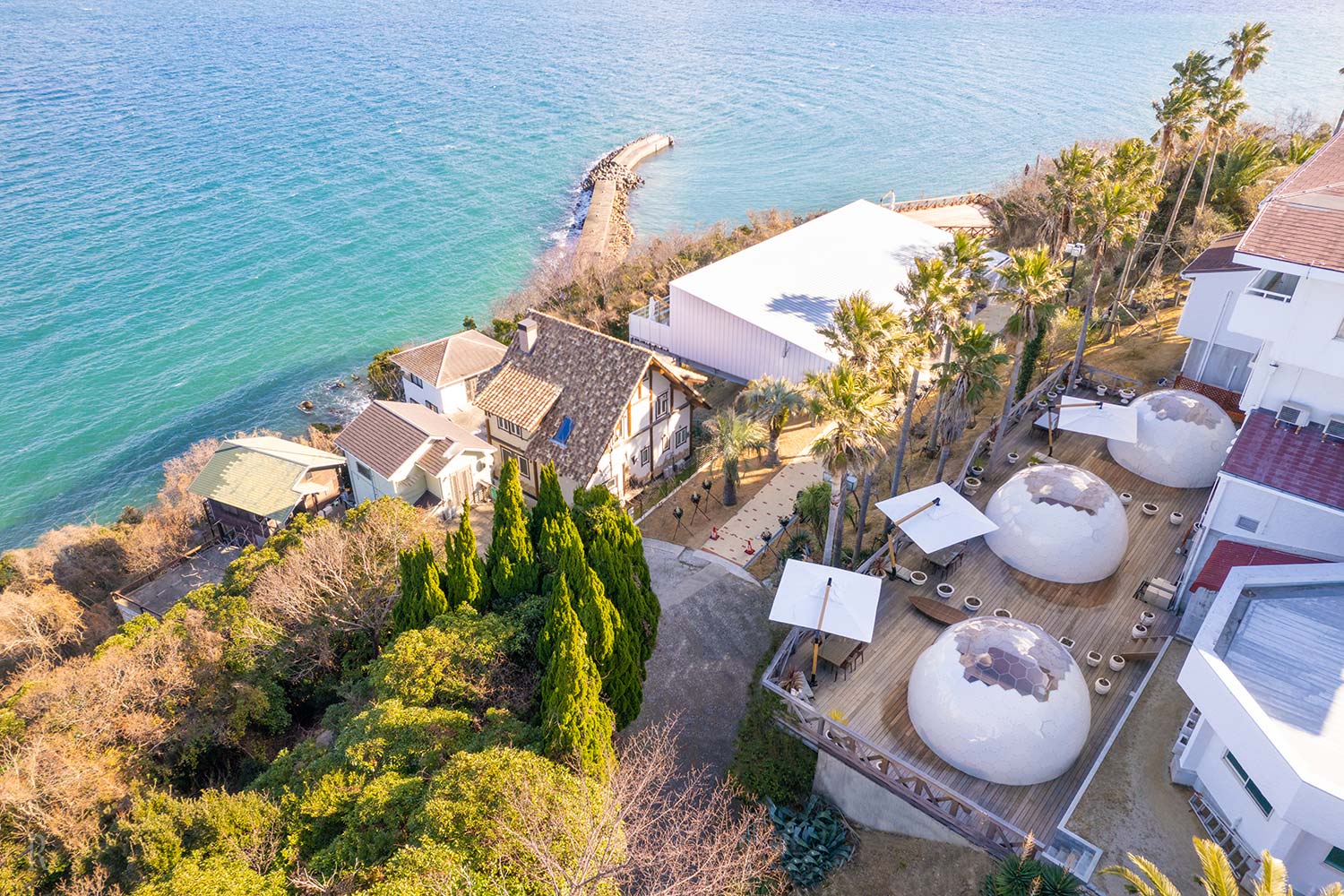 overlooking the Seto Inland Sea Spectacular Ocean View Glamping